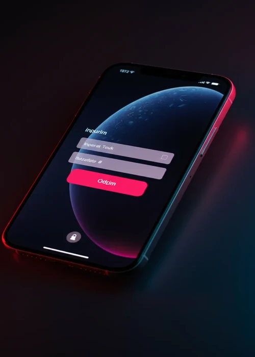 Immagine raffigurante un'interfaccia di login sicura e intuitiva di Spinbara Casino, con un utente che accede al proprio account.